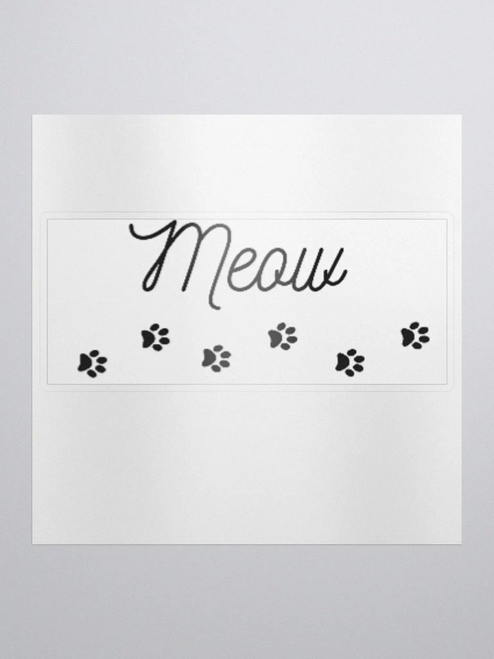 Meow Sticker product image (1)