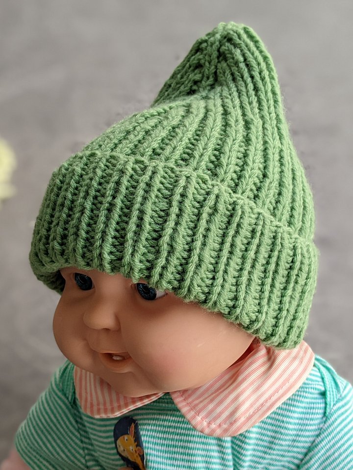 Knit Mountain Infant Baby Hat Pattern product image (1)
