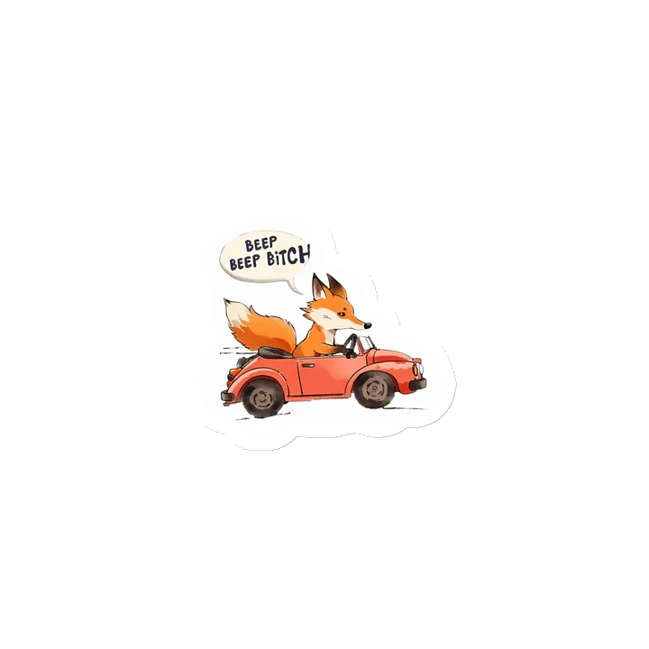 Beep beep magnet product image (1)