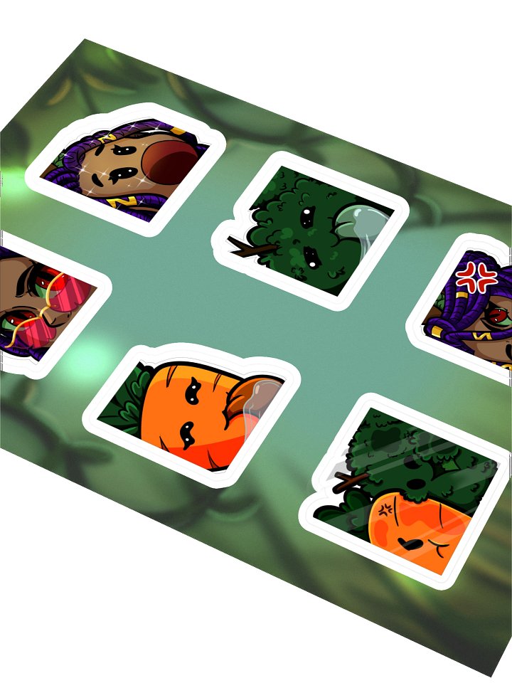 Emote Sticker Pack 1 product image (2)