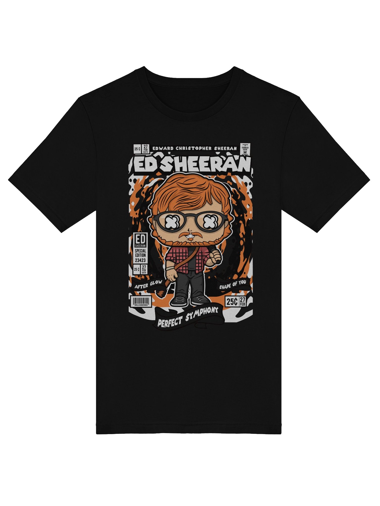 Comic Edition Ed Sheeran Guitarist Tee product image (5)
