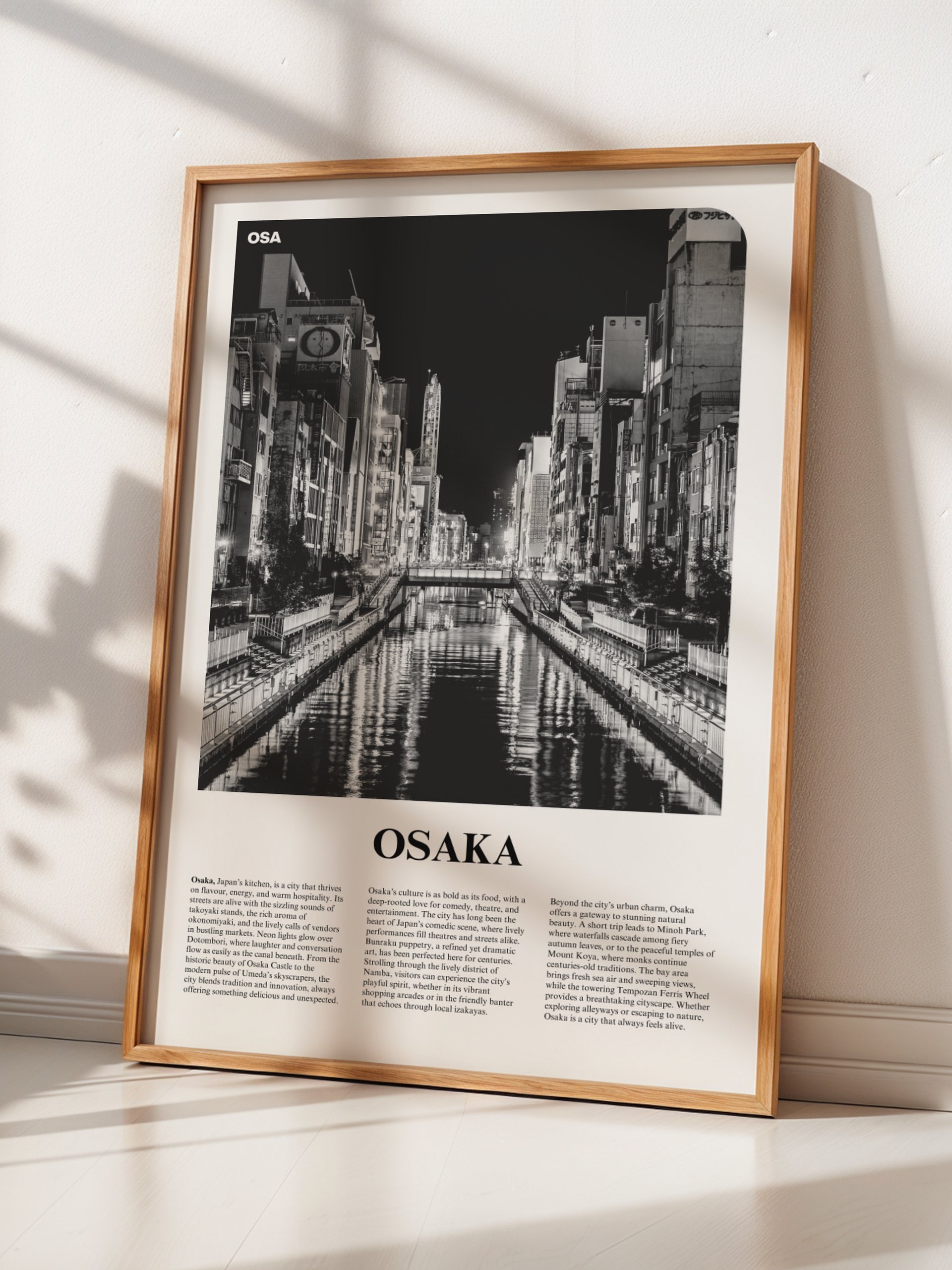 Osaka 01 Newspaper Poster product image (2)