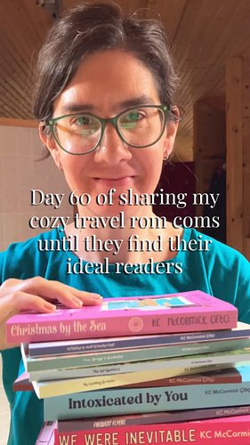 Day 60 of sharing my cozy travel rom coms until they find their ideal readers. Today: we’re pivoting. More of the books, less...