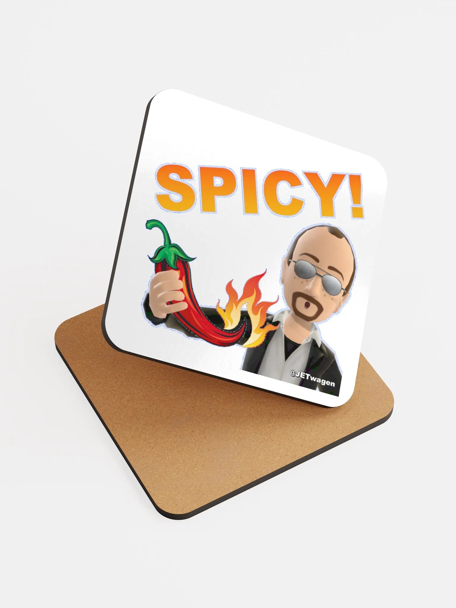 Spicy Emote - Coaster product image (6)