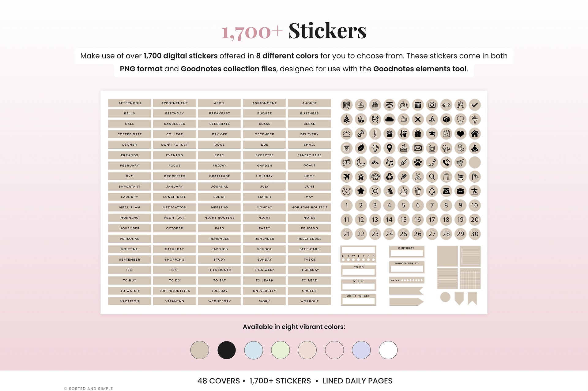 Digital Lined Journal - Pink product image (4)