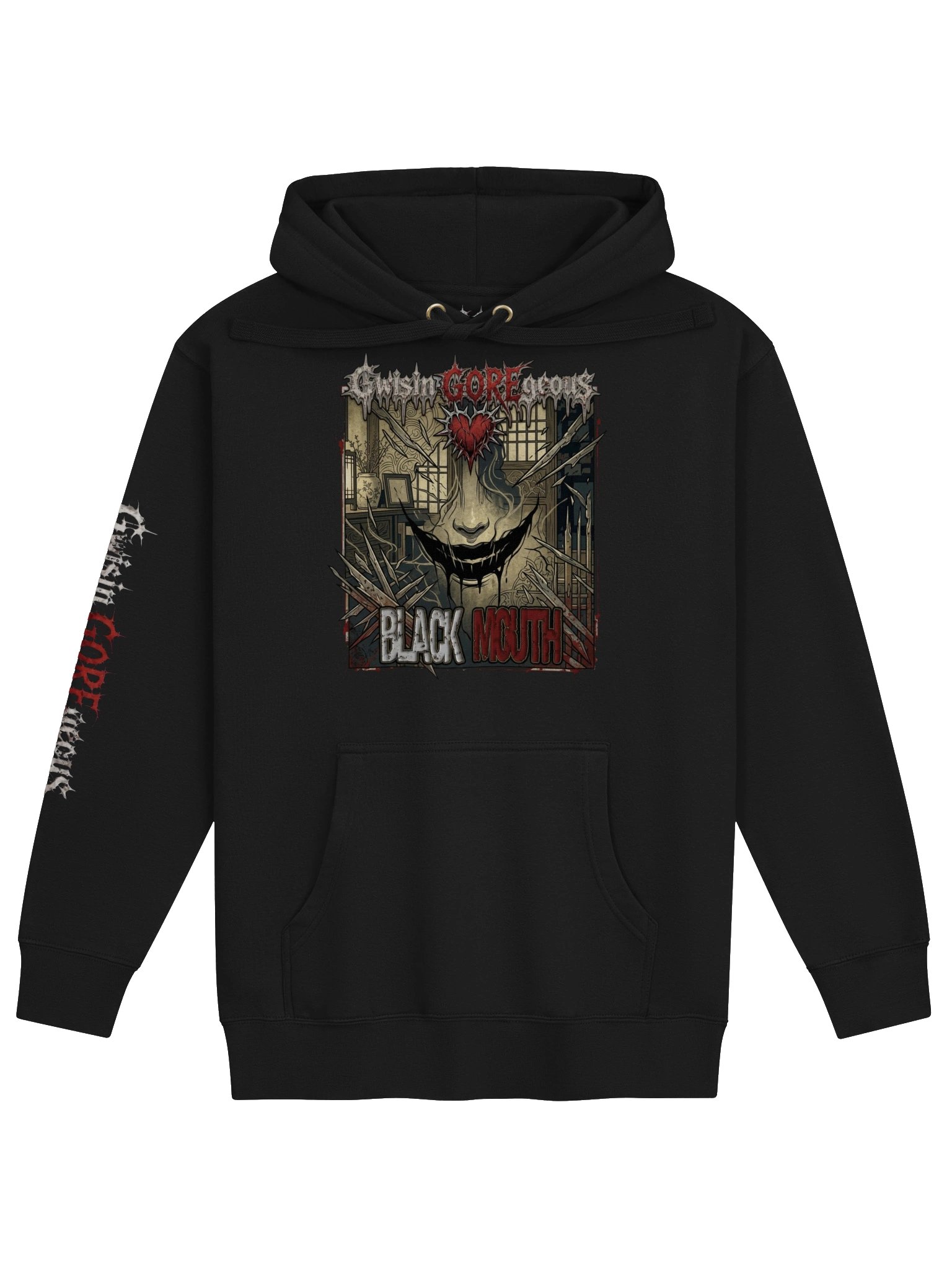 Black Mouth Hoodie product image (1)