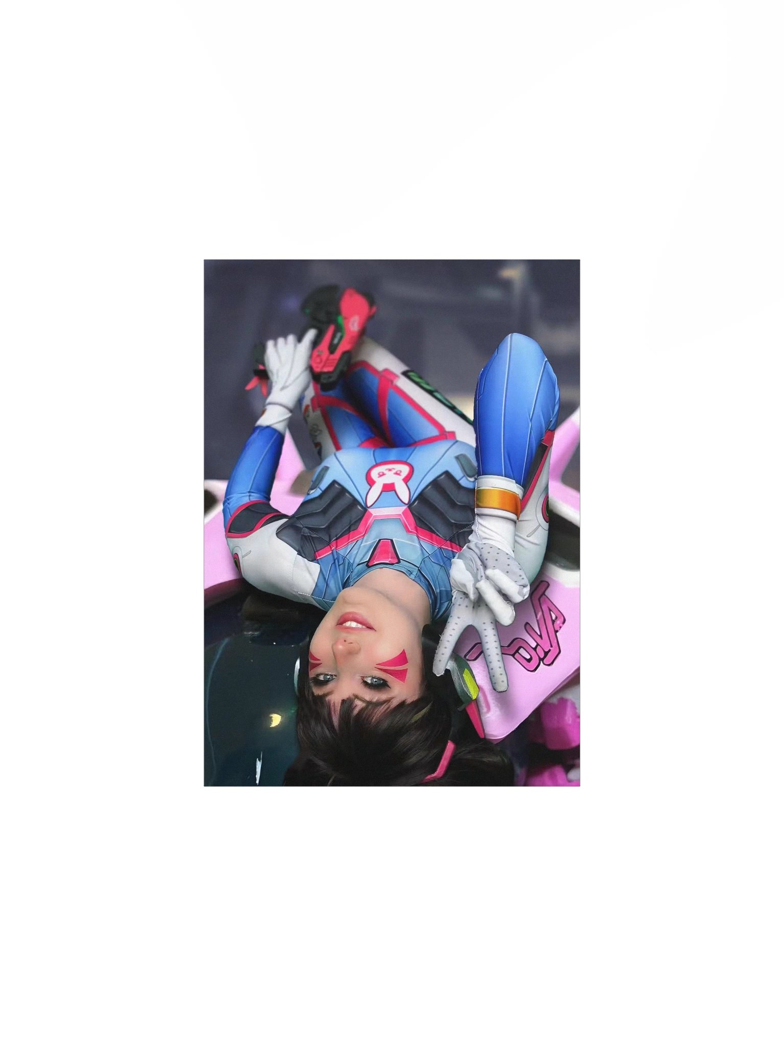 D.Va Cosplay Matte Poster product image (1)
