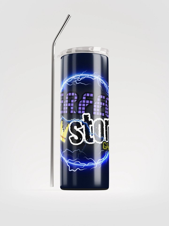 Perfect Storm Drink Cup Circle Lightning design product image (1)