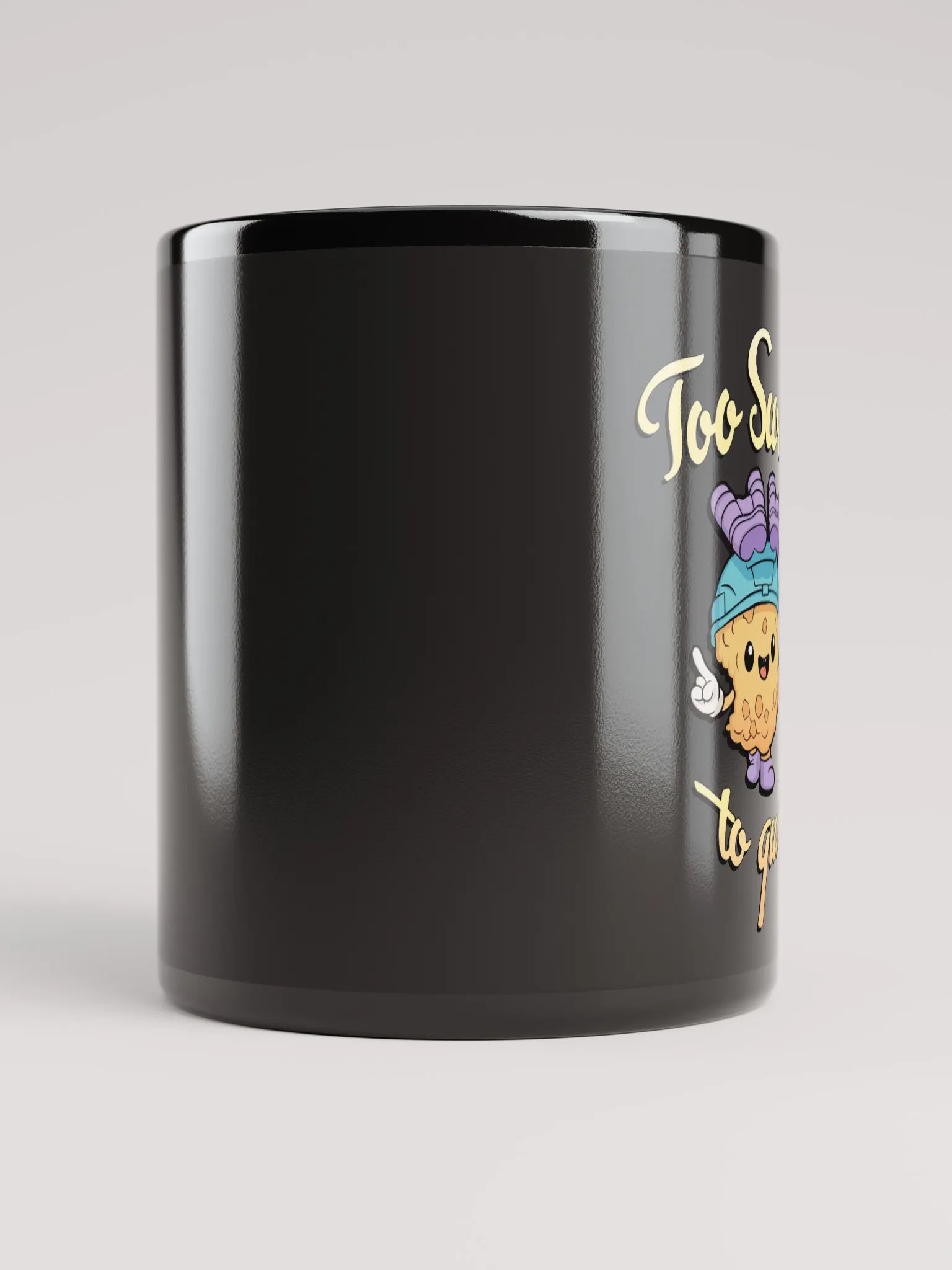 Butterscotch Commando – Glossy Mug product image (9)