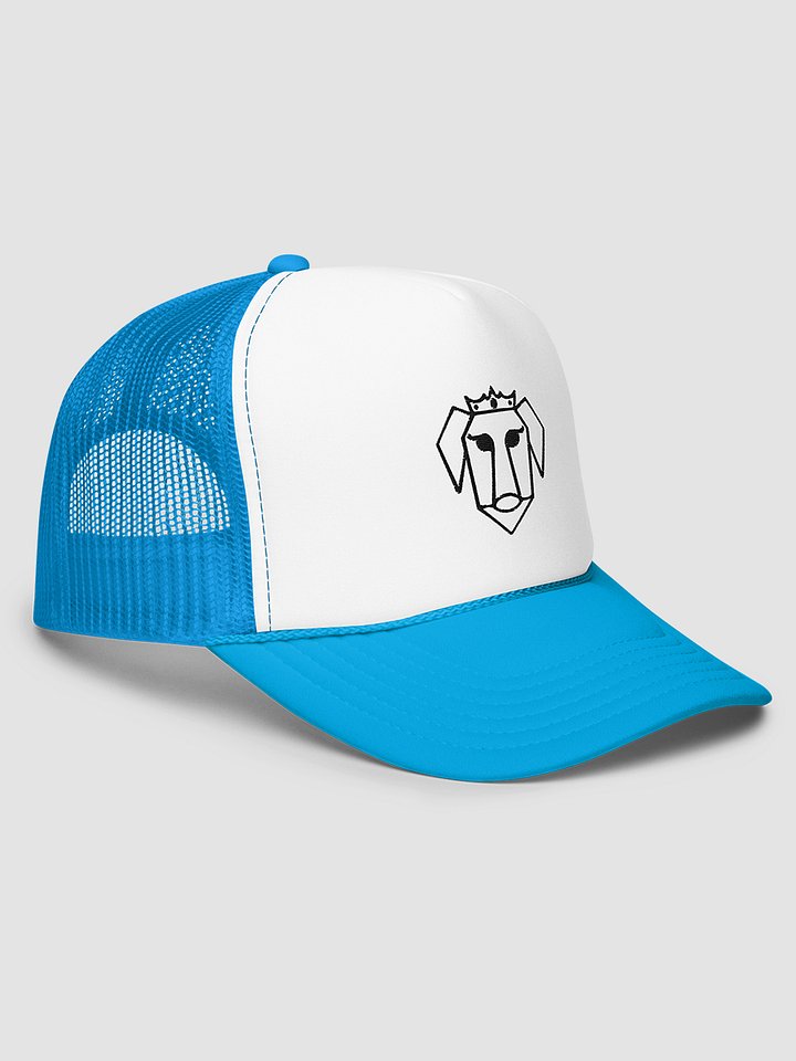 Liz XP Black Xena Logo Otto Foam Trucker Hat product image (1)