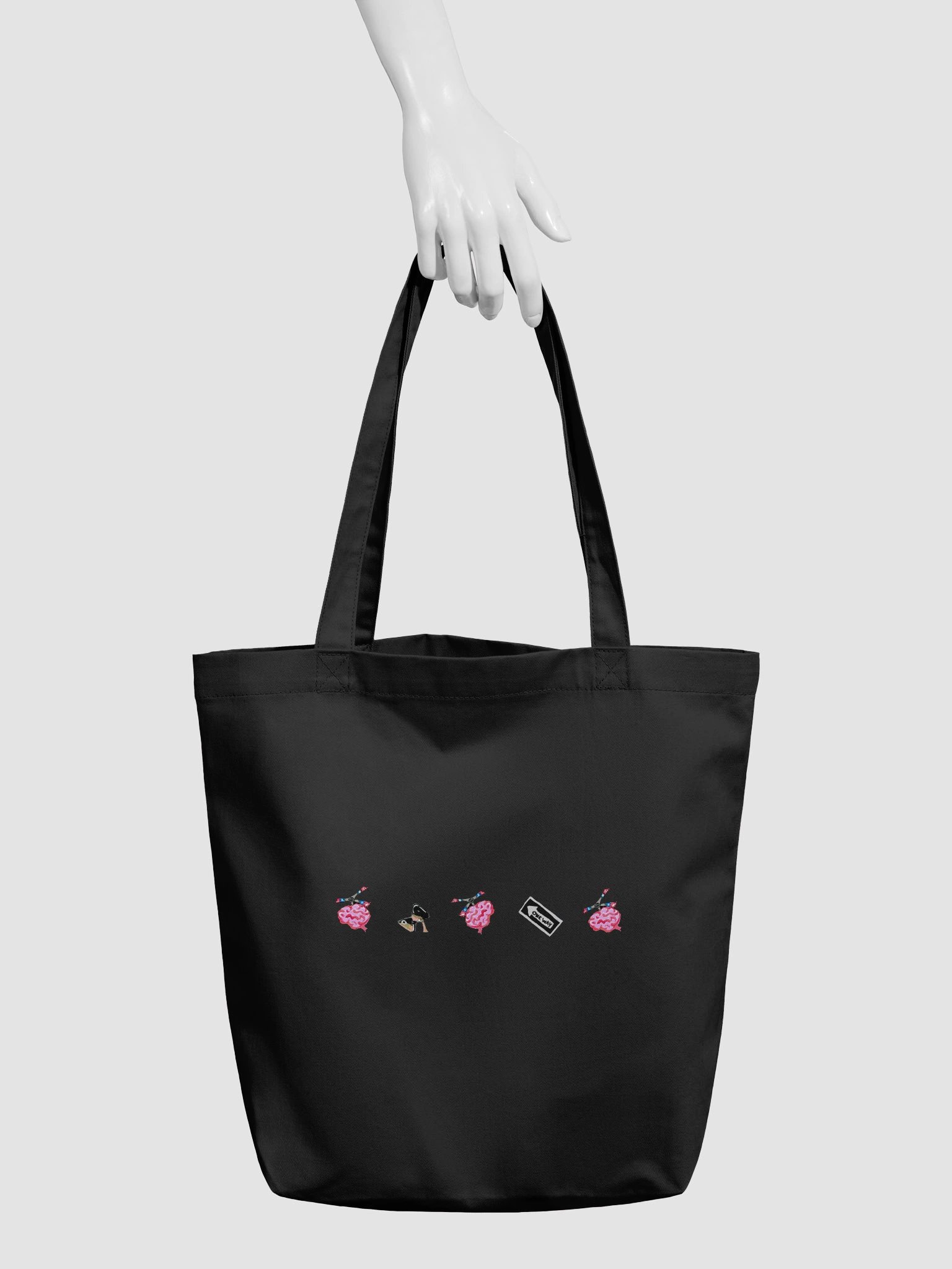 Mente Macabre x Studio Crudo Club Black Tote product image (3)