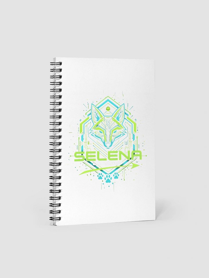 Neon Fox Vixen Spiral Notebook product image (1)