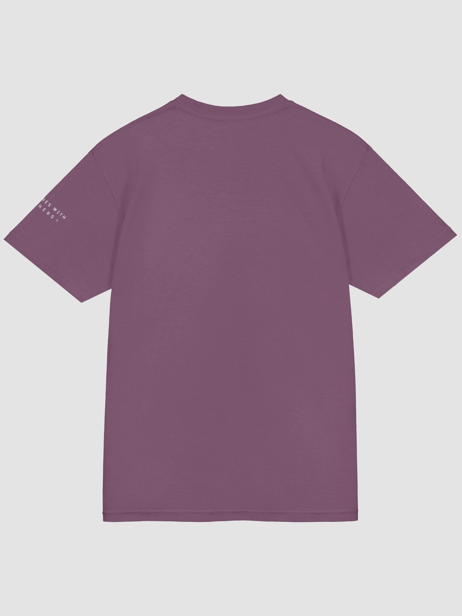 I just work here [Light Lovingly Version] T-Shirt product image (4)