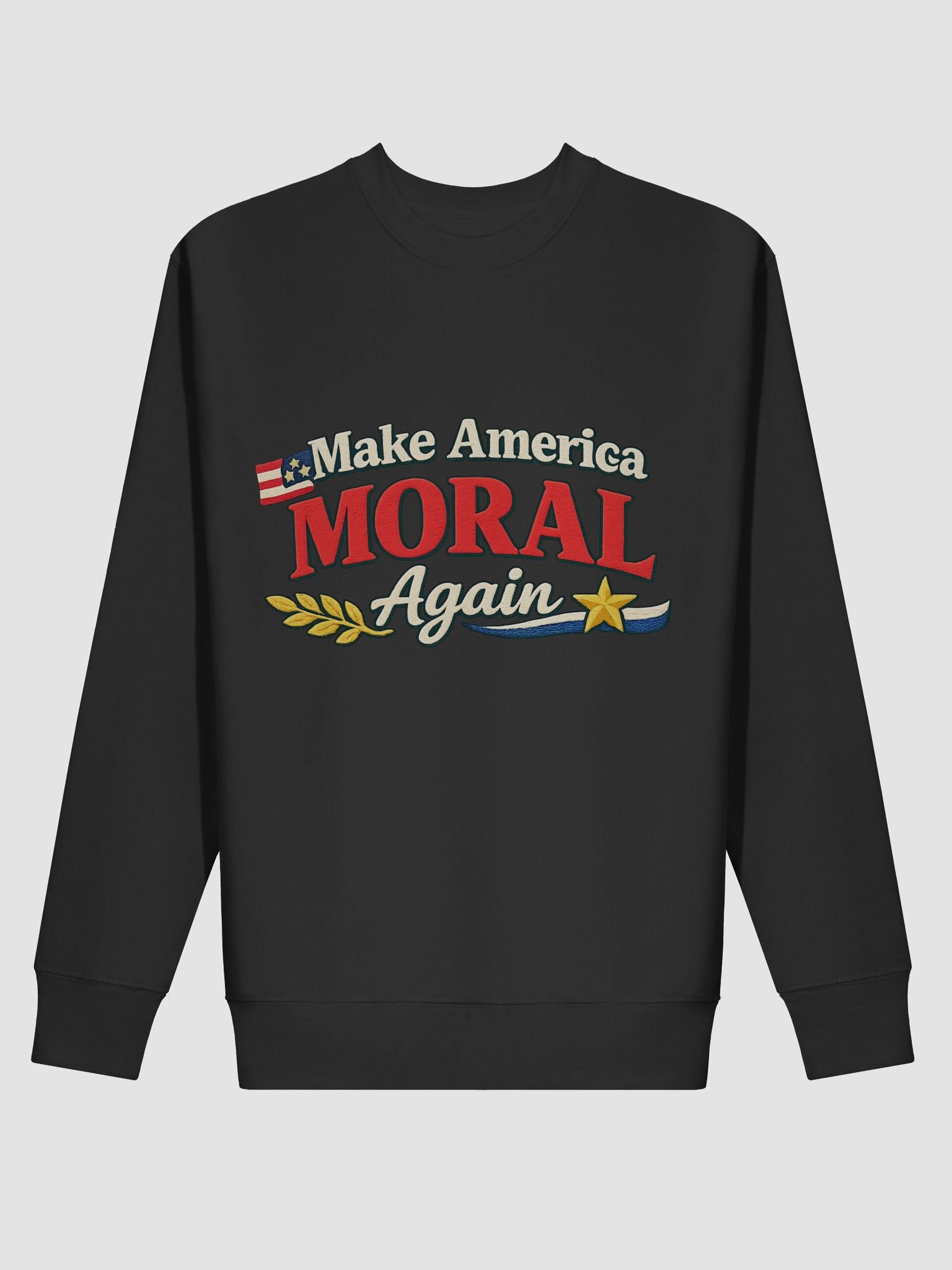 MAMA Patriotic Slogan Sweater – Make America Moral Again product image (2)