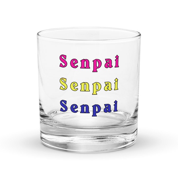 Senpai Spectrum Rocks Glass product image (1)