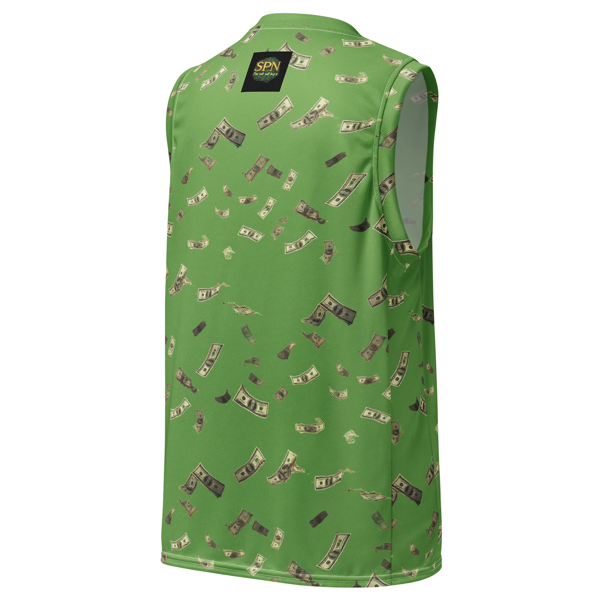 Aura Performance Recycled Basketball Jersey product image (3)