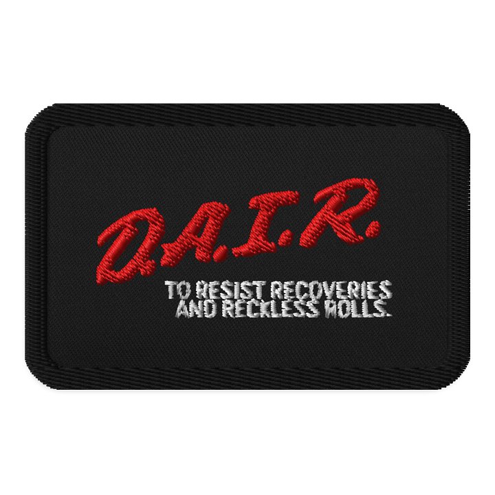 D.A.I.R. Embroidered Patch product image (1)