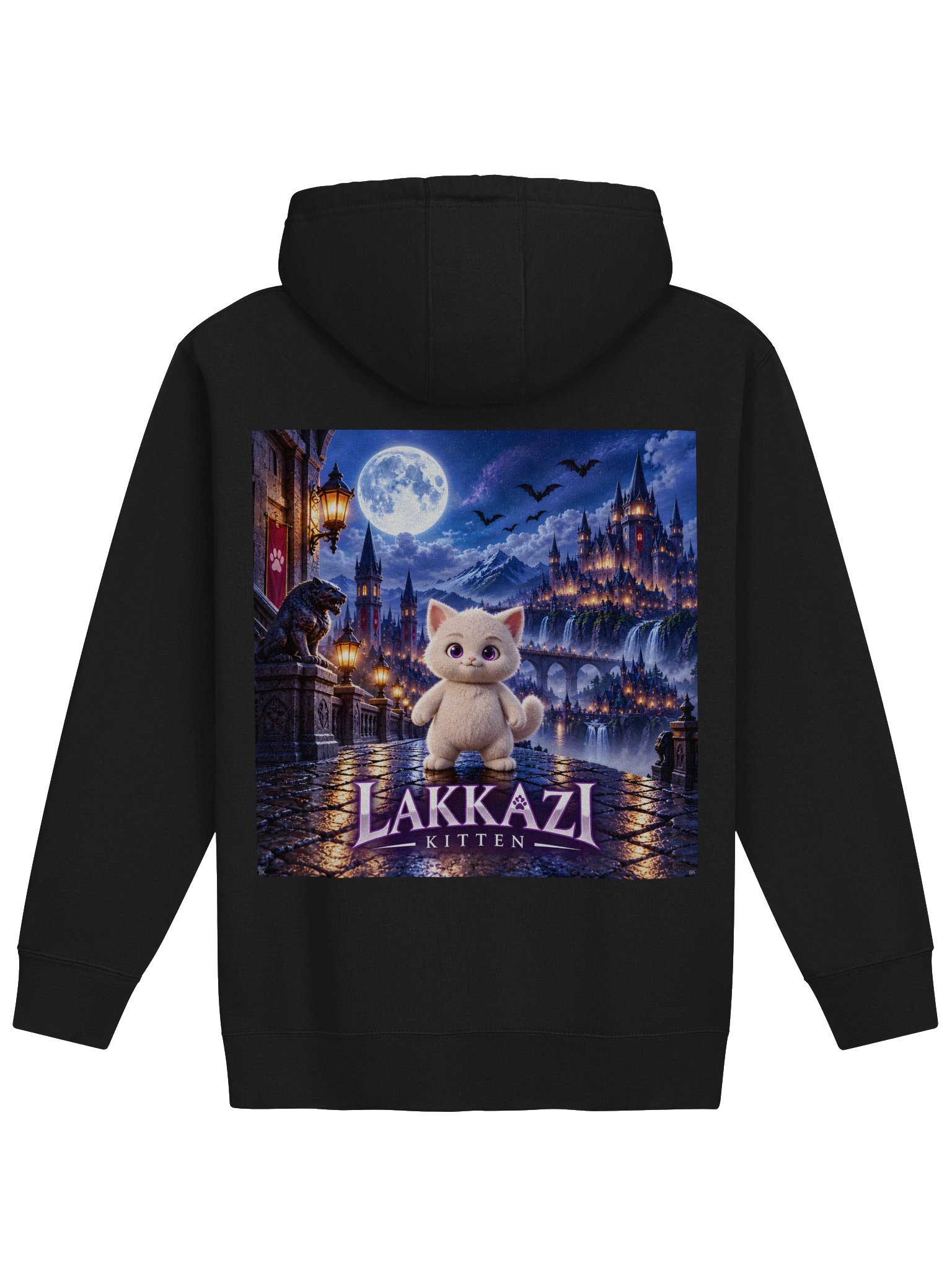 Lakkazi Kitten - Moonlight Castle Hoodie product image (12)