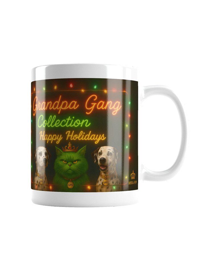 Neon Grandpa Gang Happy Holidays Mug product image (2)