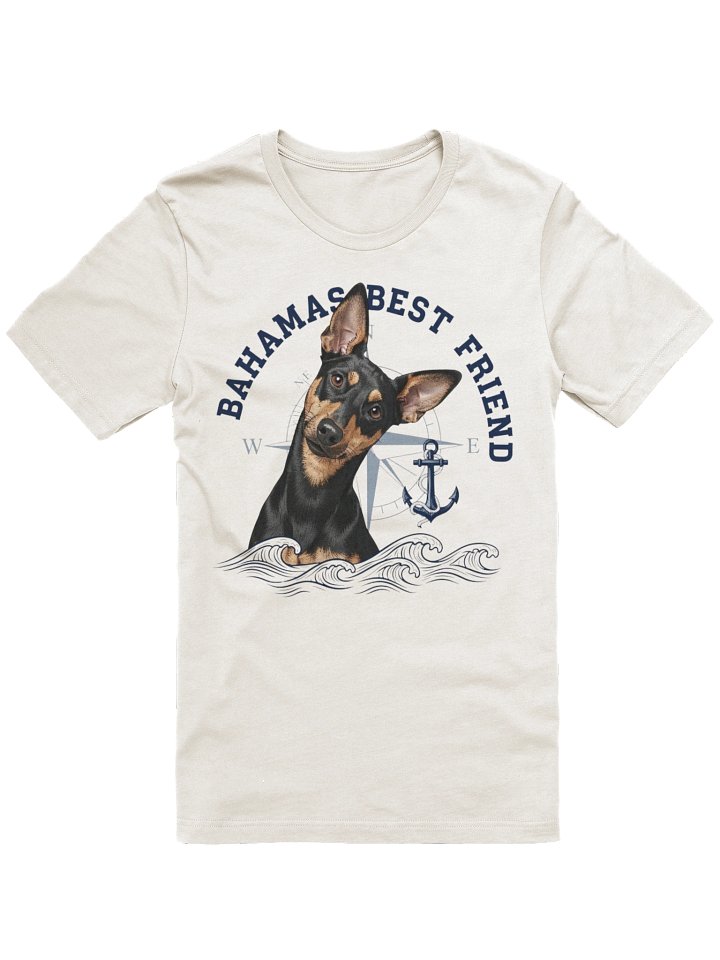 Bahamas Best Friend - Potcake Dog Nautical Tshirt product image (1)