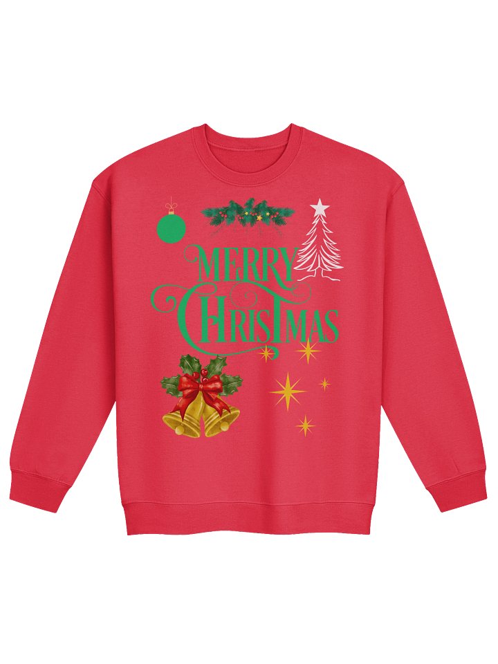 Festive Merry Christmas Crewneck Sweatshirt product image (1)