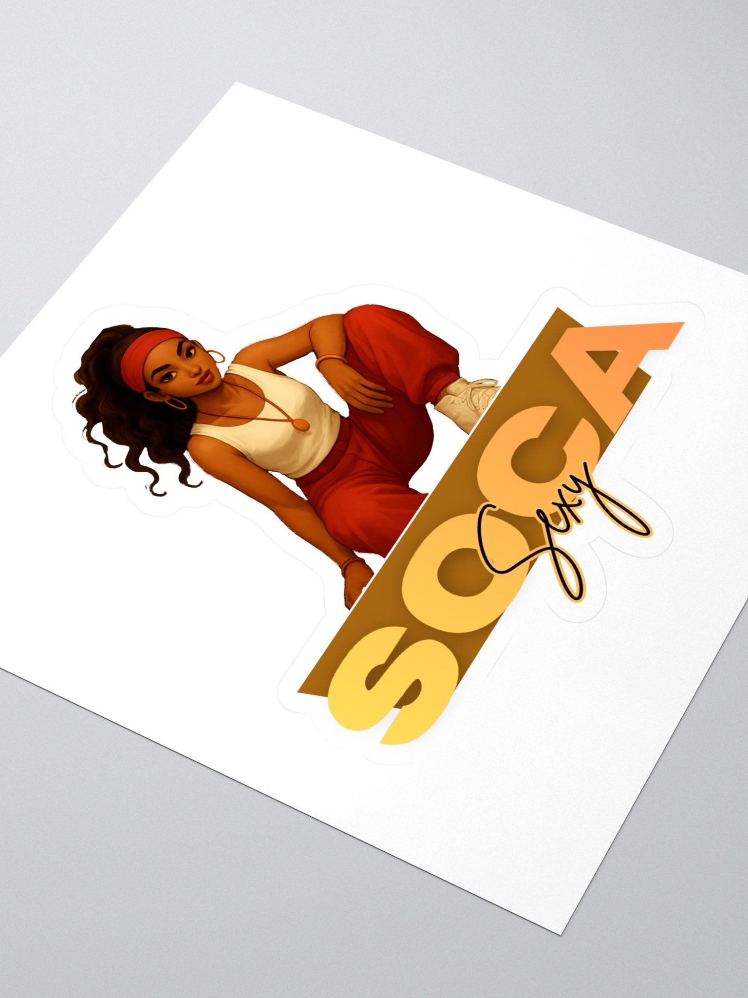 ''Philius Apparel'' Kiss Cut Stickers - SOCA Style! product image (3)
