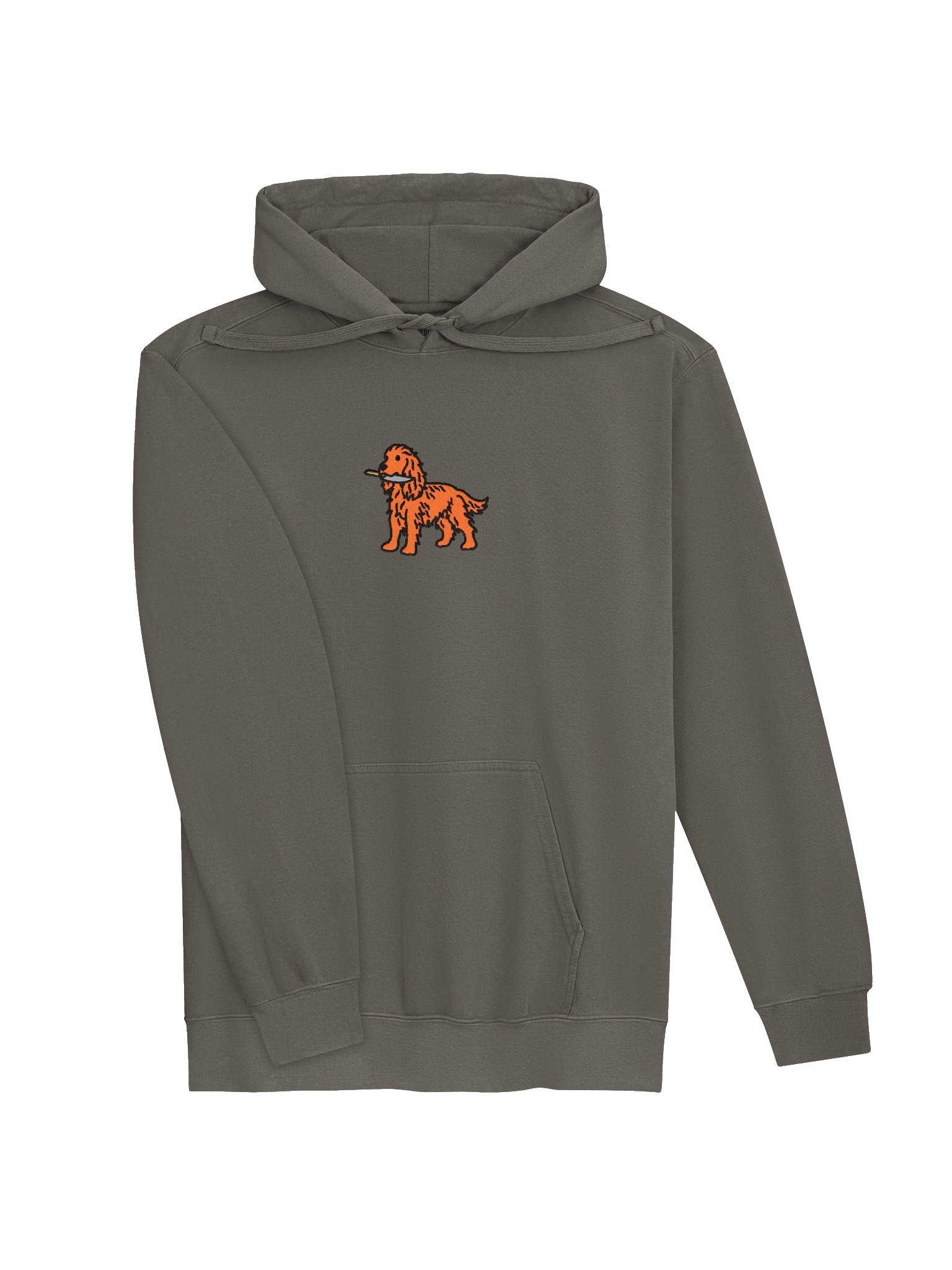 Funny Chibi-Style English Cocker Spaniel(Red) Embroidered Premium Hoodie product image (18)