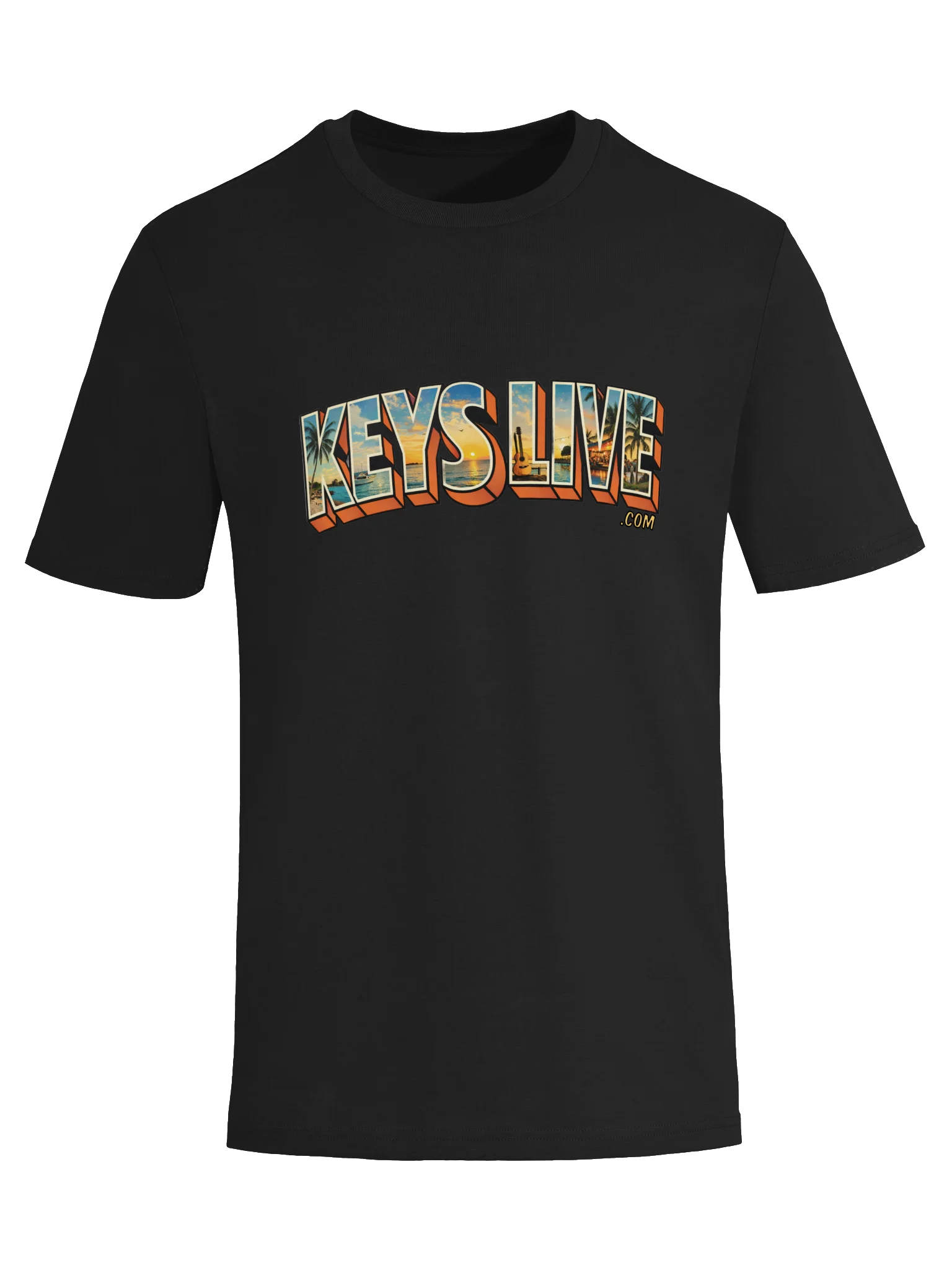 Keys Live lightweight Sunset Postcard Tee product image (5)