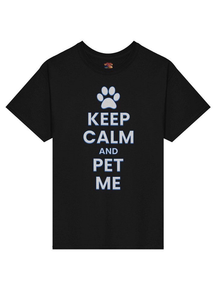 KEEP CALM AND PET ME T-SHIRT product image (3)