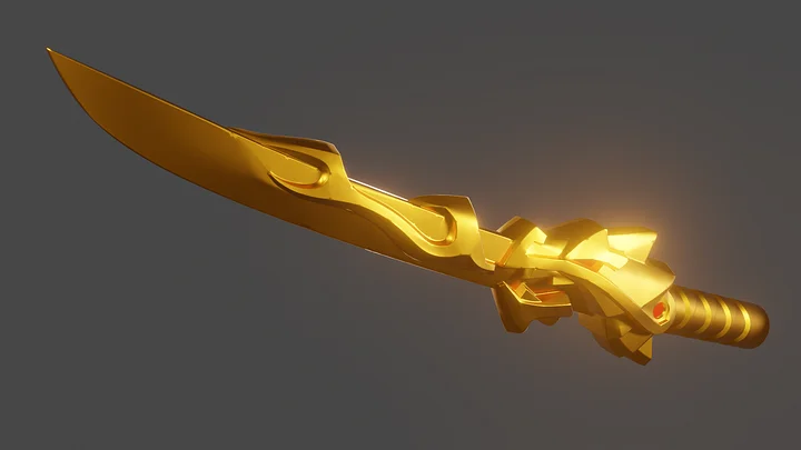 Ninjago Sword of fire - 3D printable model files product image (2)