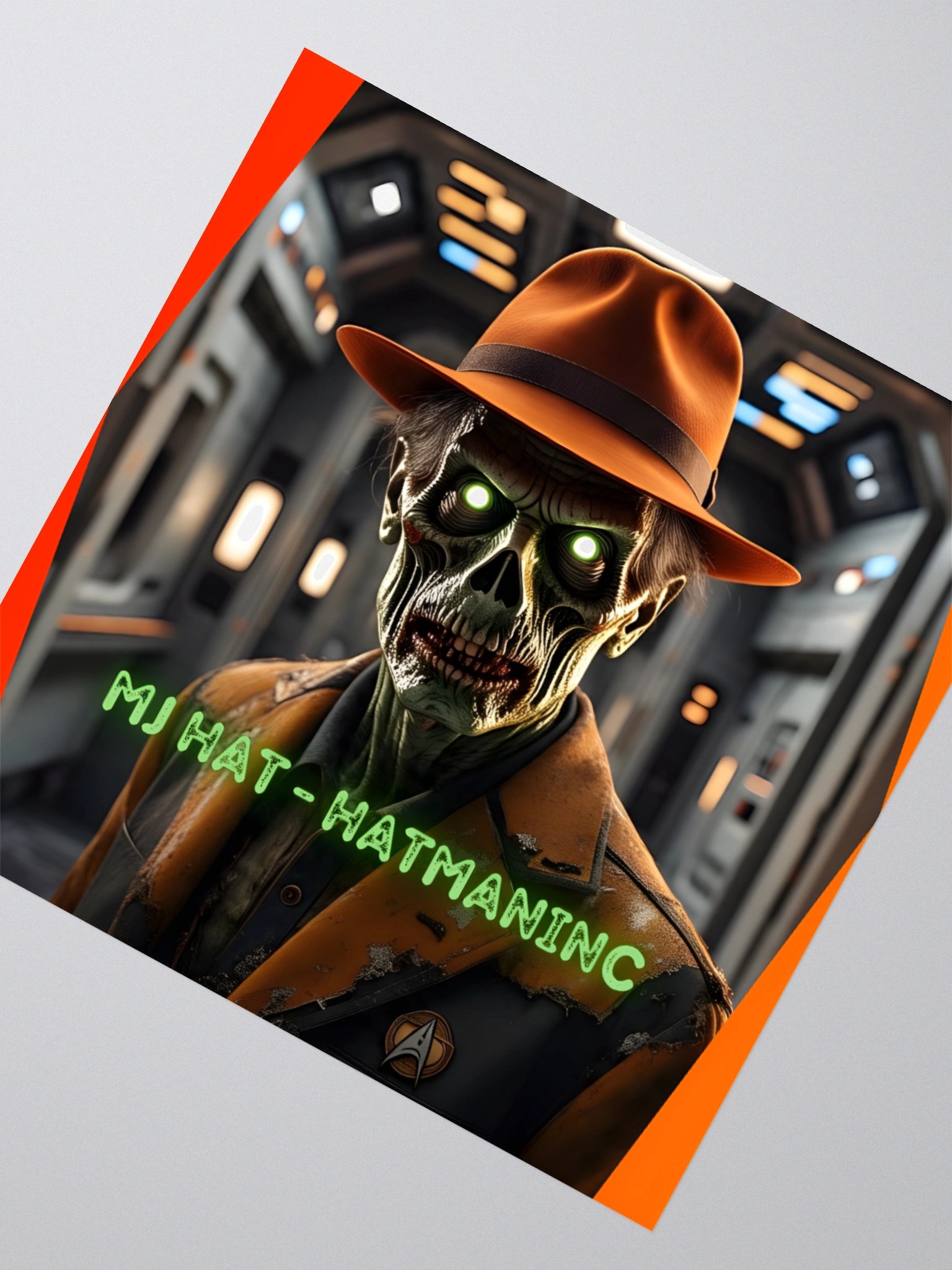 MJ_Hat - HatManInc --- The Channel Logo Sticker product image (2)
