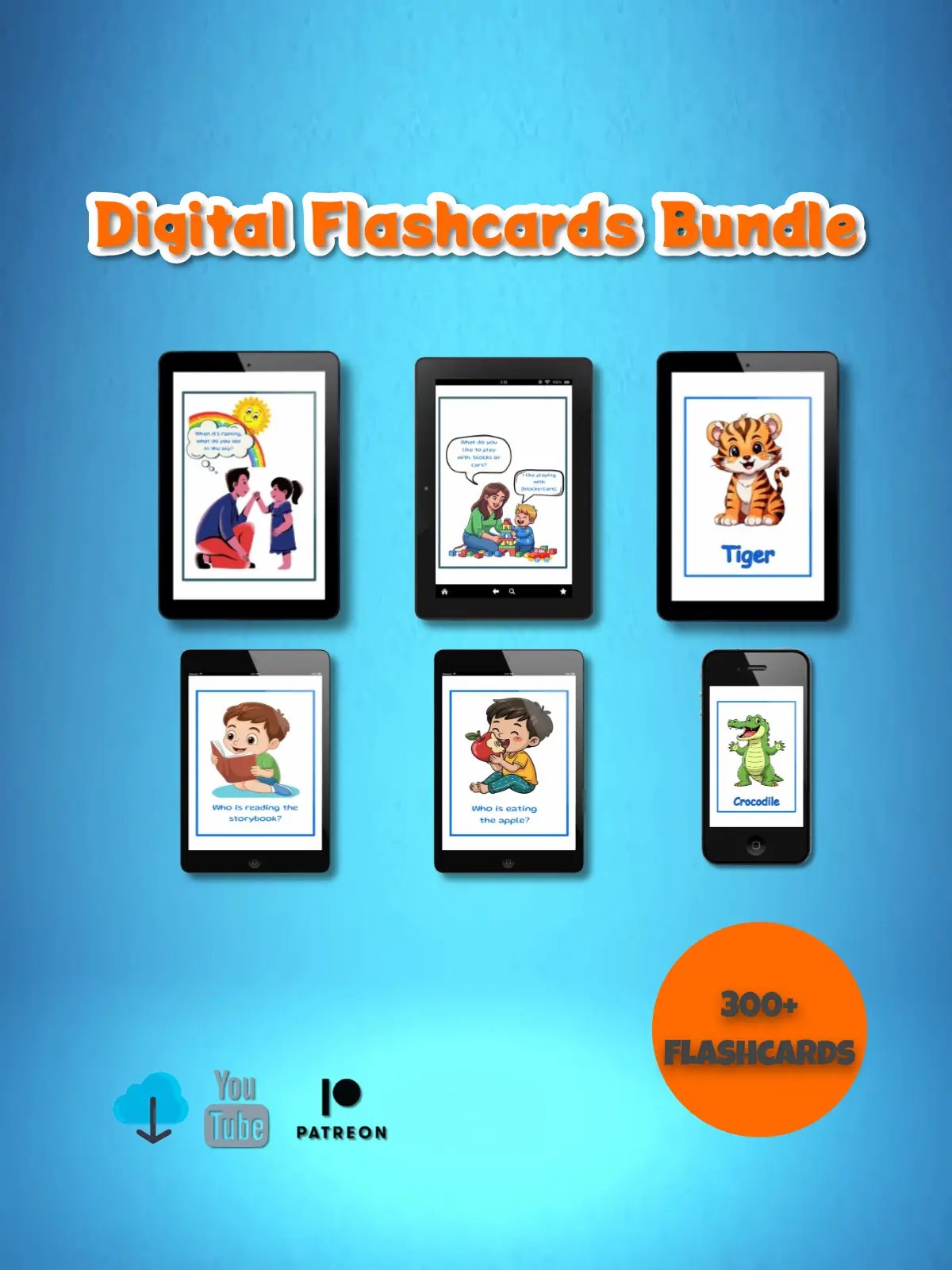 Digital Flashcards Bundle product image (1)