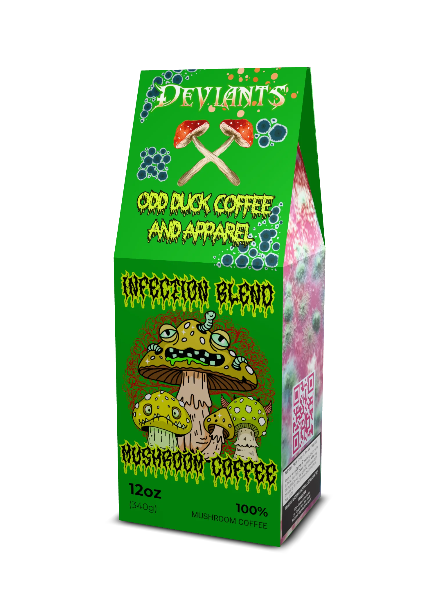 Deviants Infection Blend Mushroom Coffee and Tumbler product image (1)