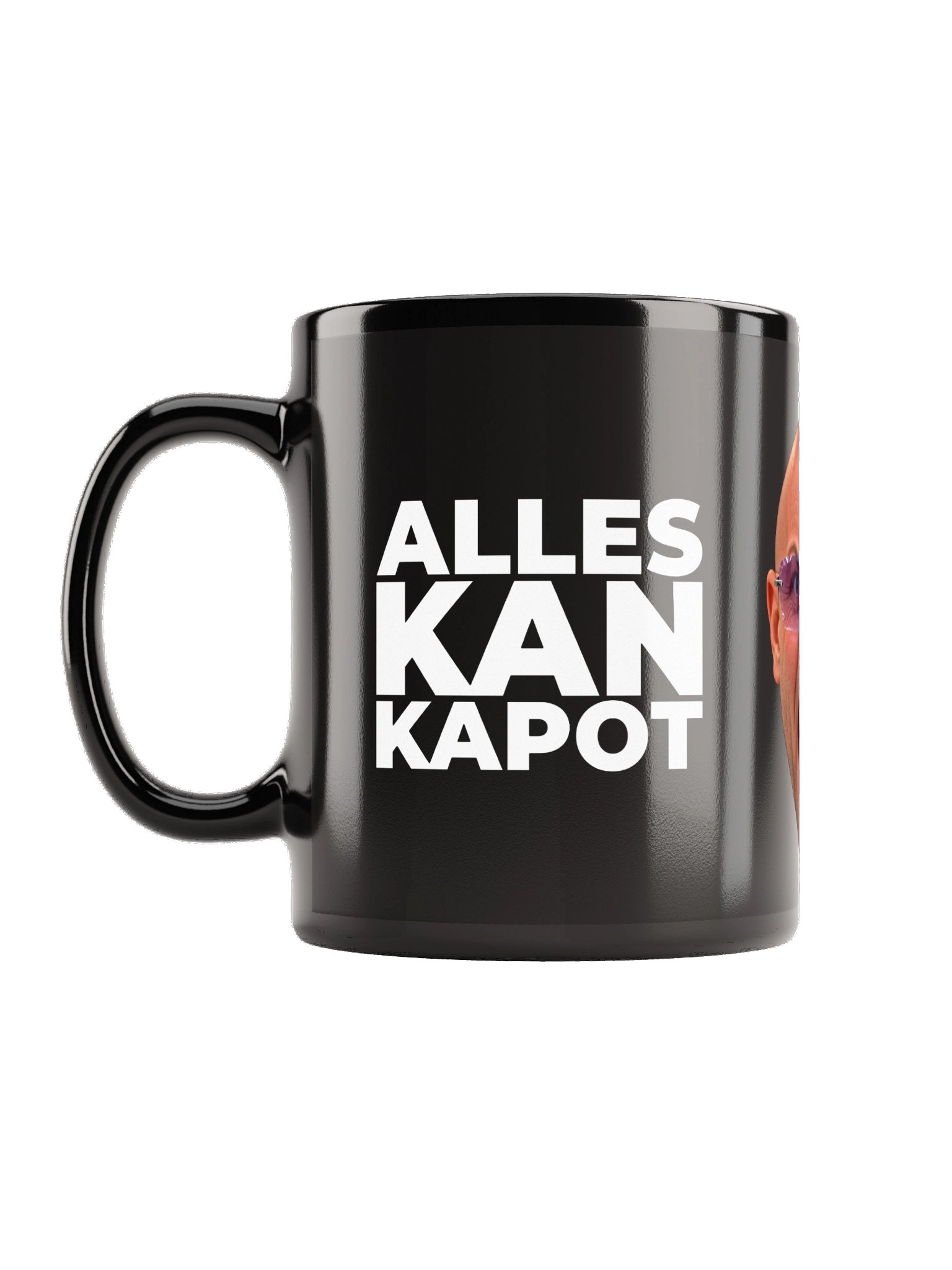 Alex Soze – Alles Kan Kapot Mok | Zwart product image (1)