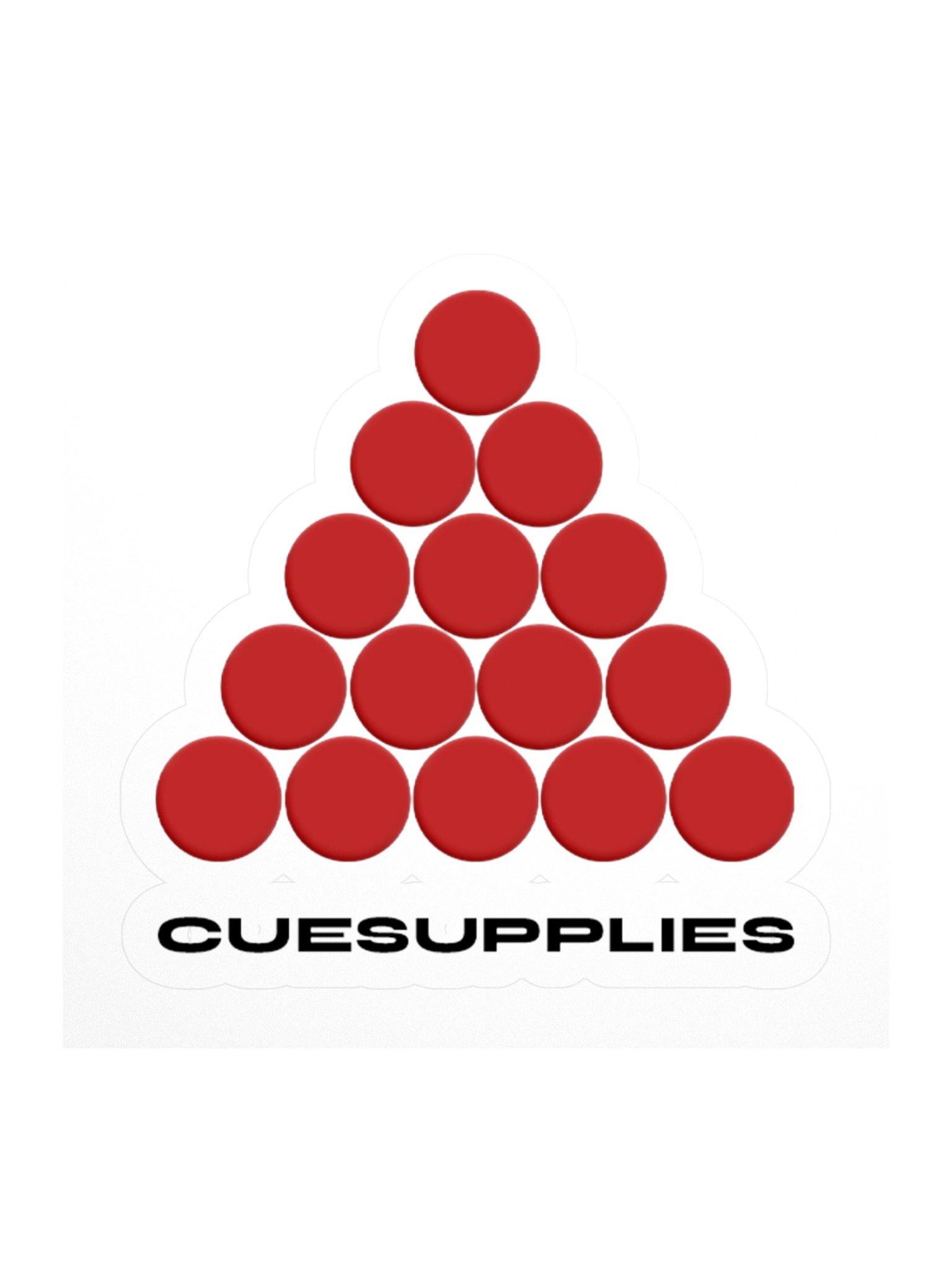 CUESUPPLIES 15 Reds Sticker product image (1)