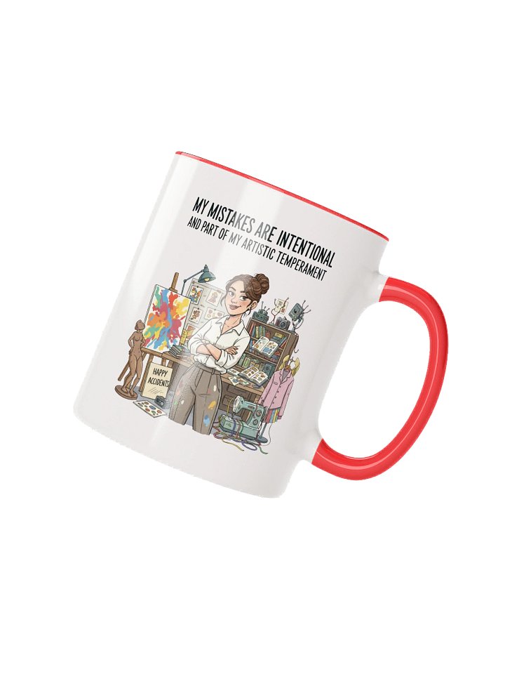 “My Mistakes are Intentional and Part of my Artistic Temperament” – Mug product image (12)