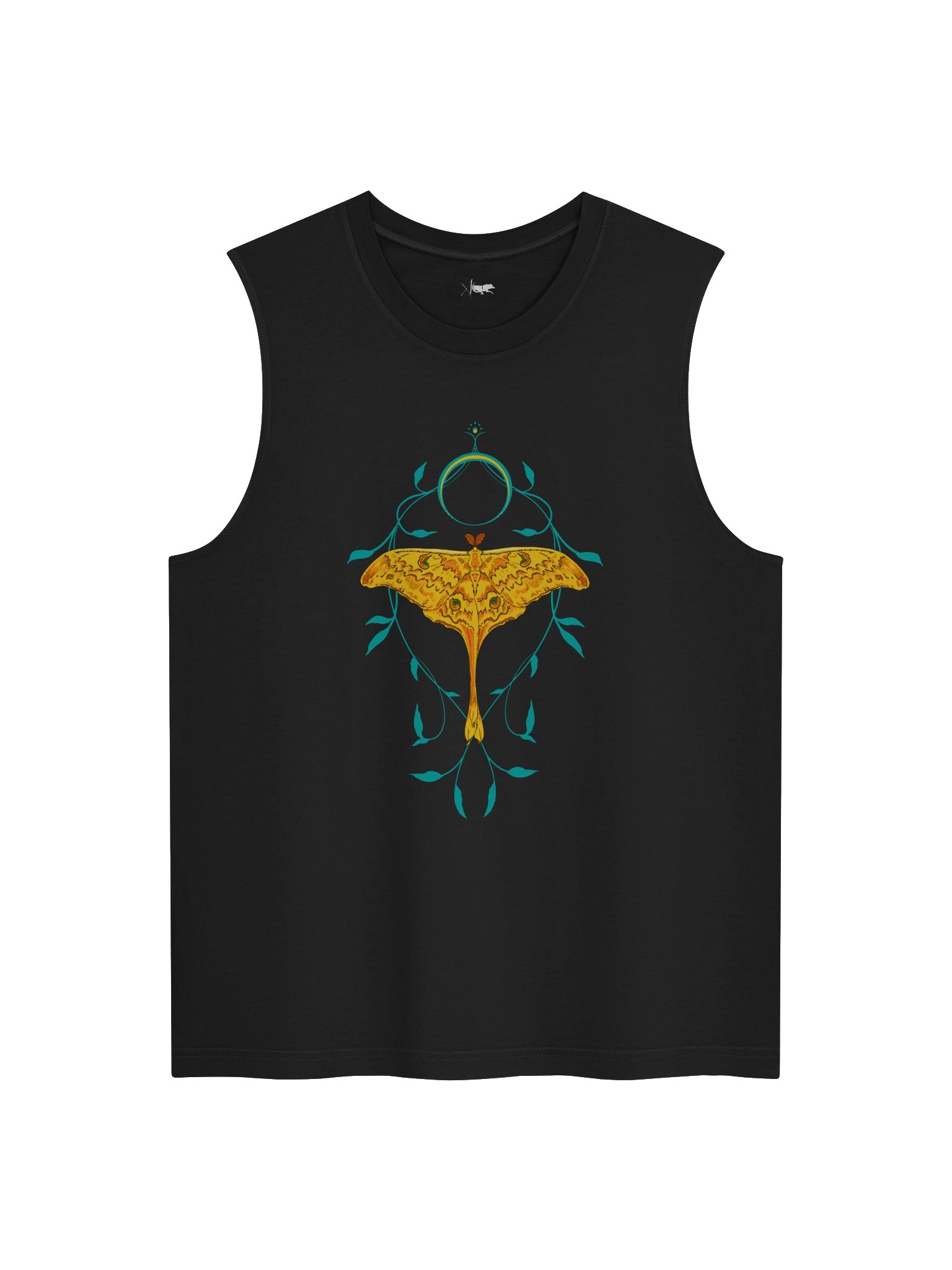 Celestial Moth Emblem Muscle Tank product image (2)