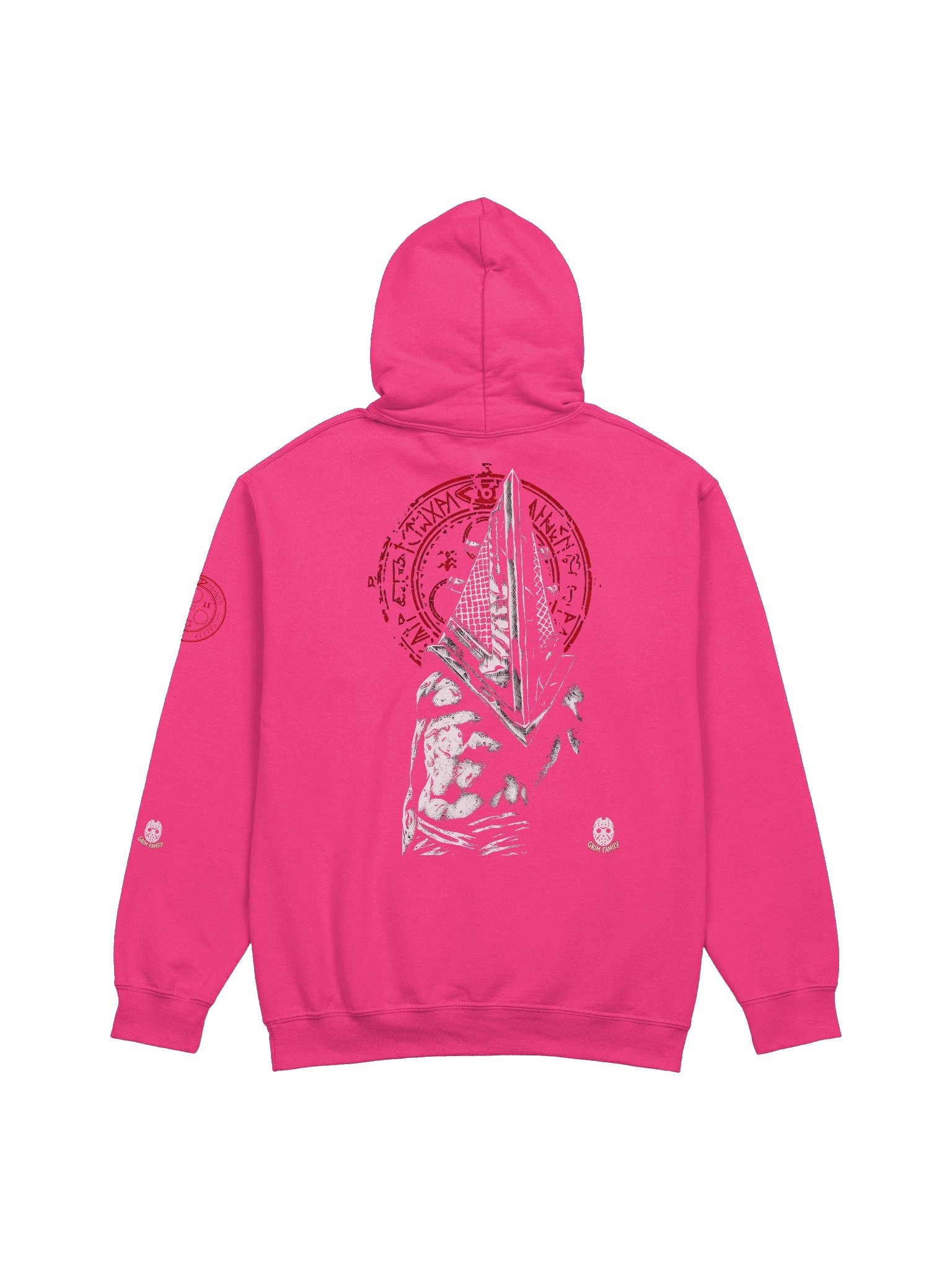 SILENT HILL — EXECUTIONER & THE NURSE HOODIE DROP #2 ALL COLORS - Classic Hoodie Midweight (8.0 oz) for all-day wear. Regular fit, good for layering— lighter, more breathable, all-season wear product image (4)