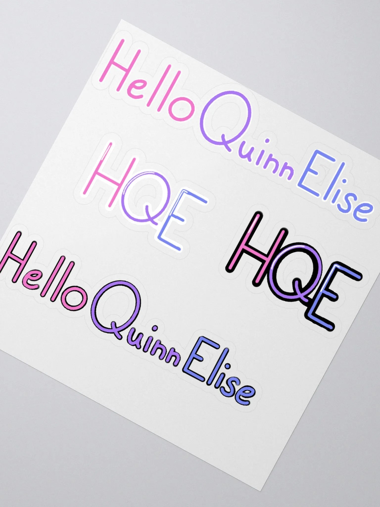 HQE Brand Sticker Pack product image (2)