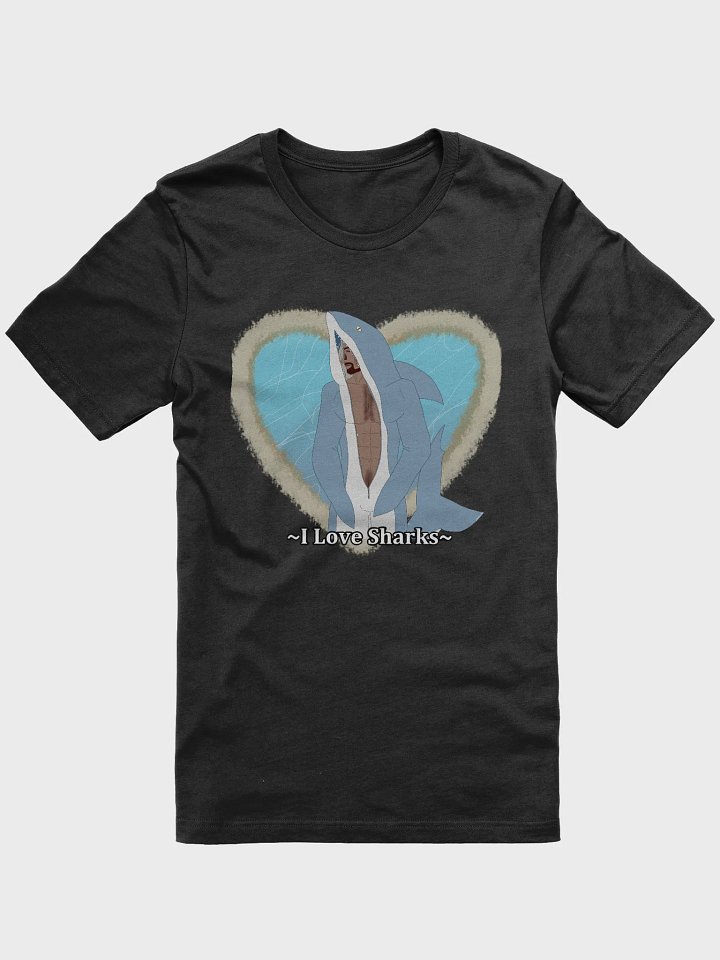 I love Sharks T-shirt product image (3)
