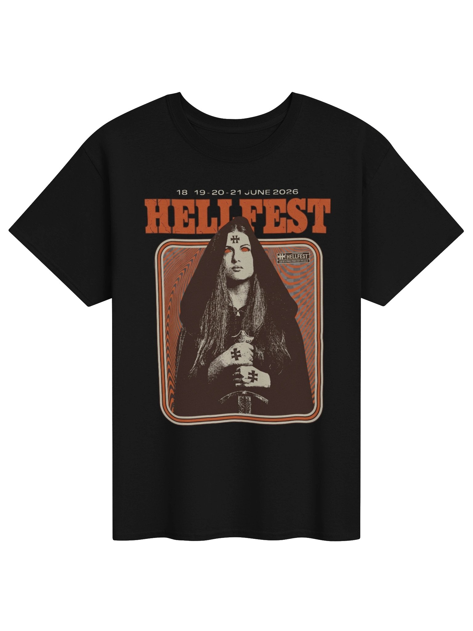 Hellfest 2026 Tales From The Pit Sanctuary Merch Tshirt product image (1)