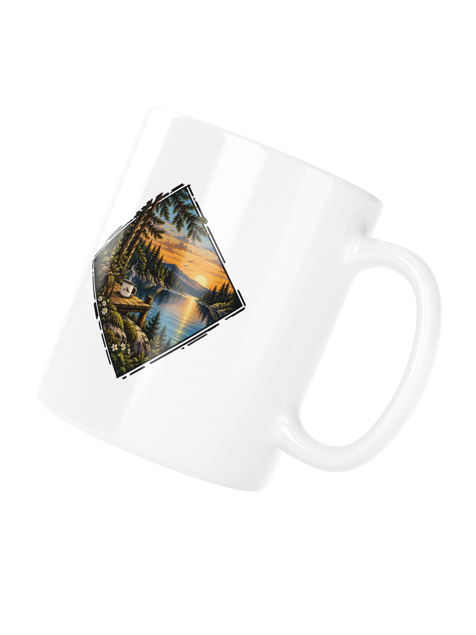 Lake Escape – Sunset Coffee Mug product image (10)