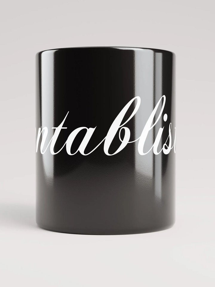 Turntablist.org Script Black Mug product image (2)