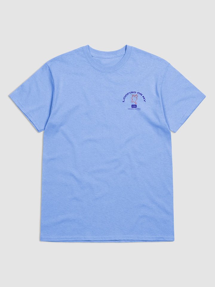 Looping On My Grand Banks - T-Shirt - Light Shirt w/Blue Logo product image (1)