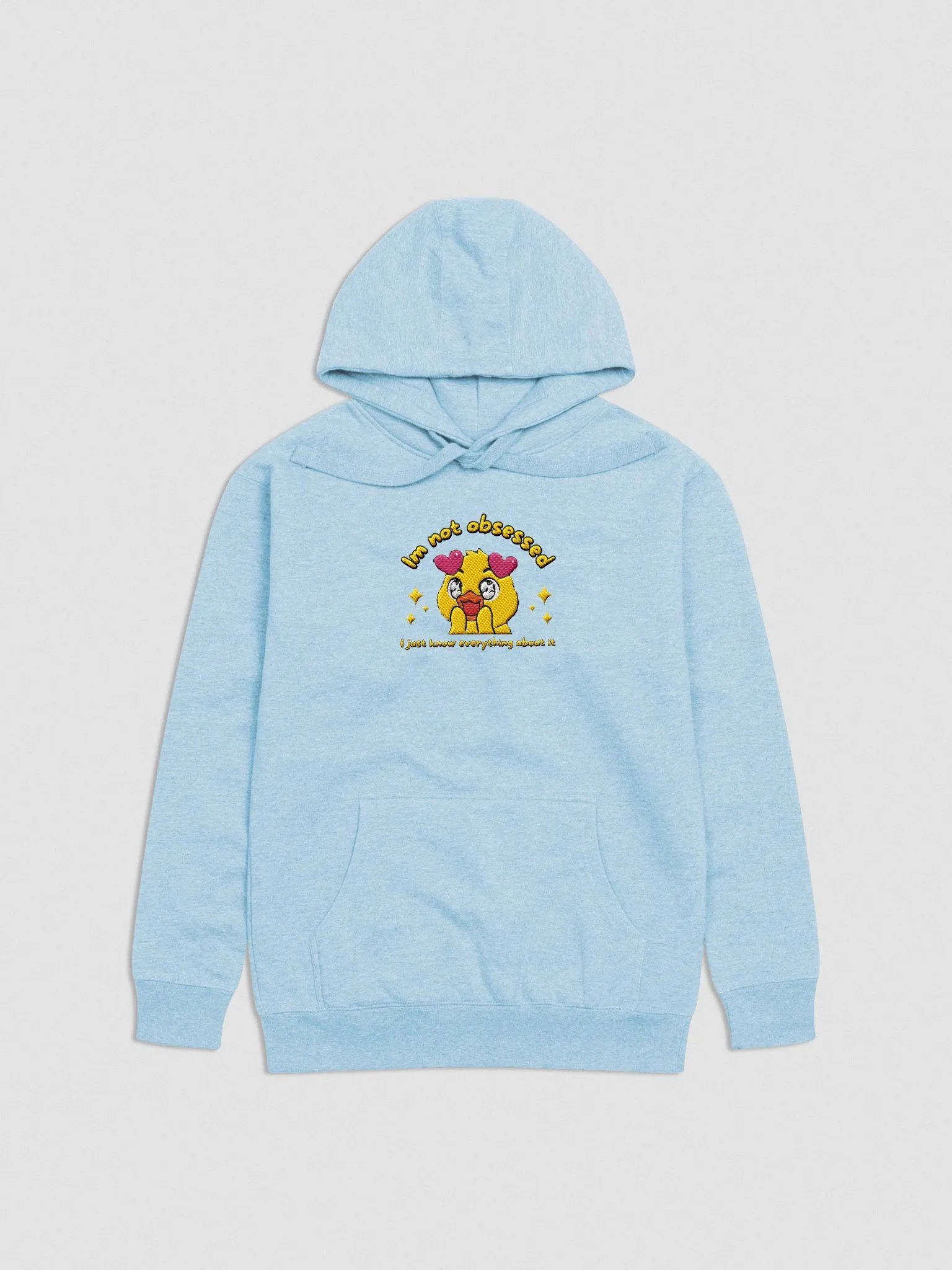 Embroided Obsession Confession Hoodie (Large Logo) product image (24)