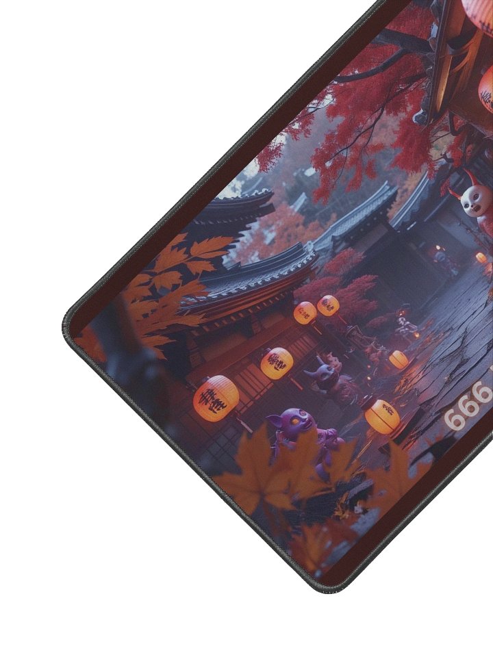 Mystical Japanese Street Desk Mat 666retreats product image (2)