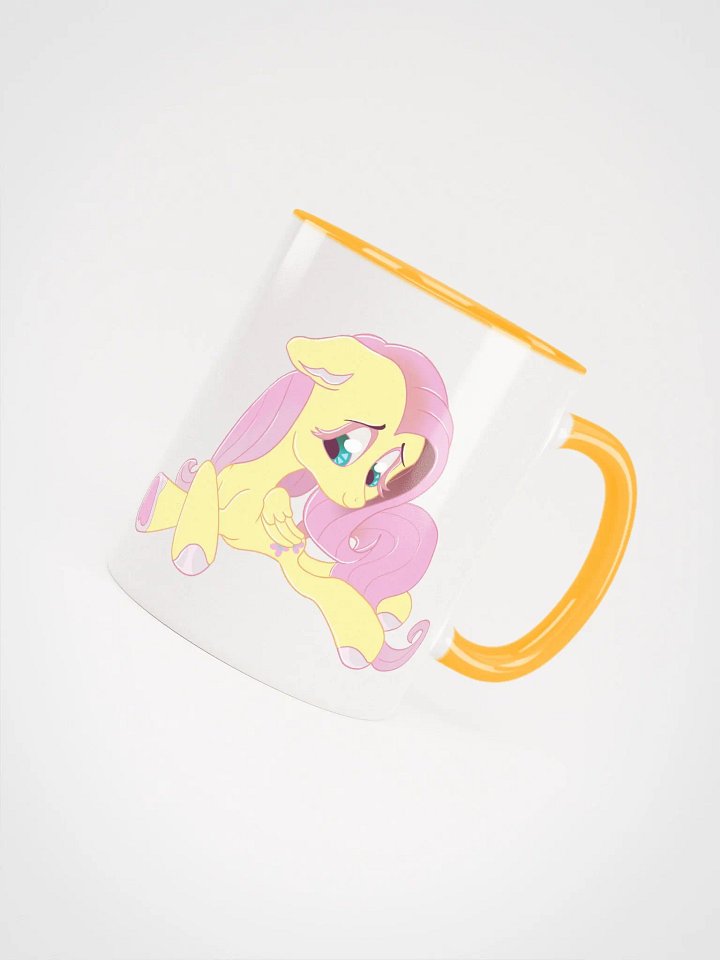 Fluttershy Ceramic Mug with Color Inside product image (1)
