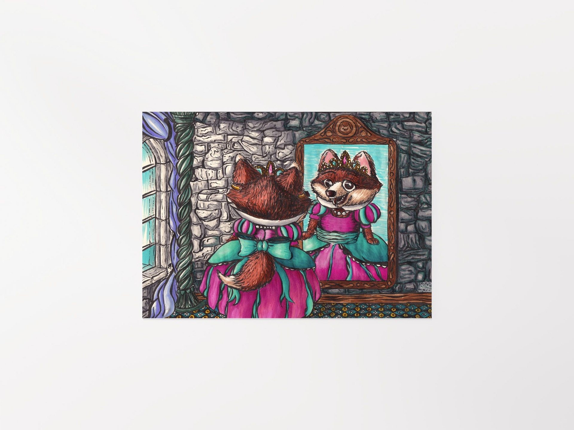 Fox Princess Print product image (1)