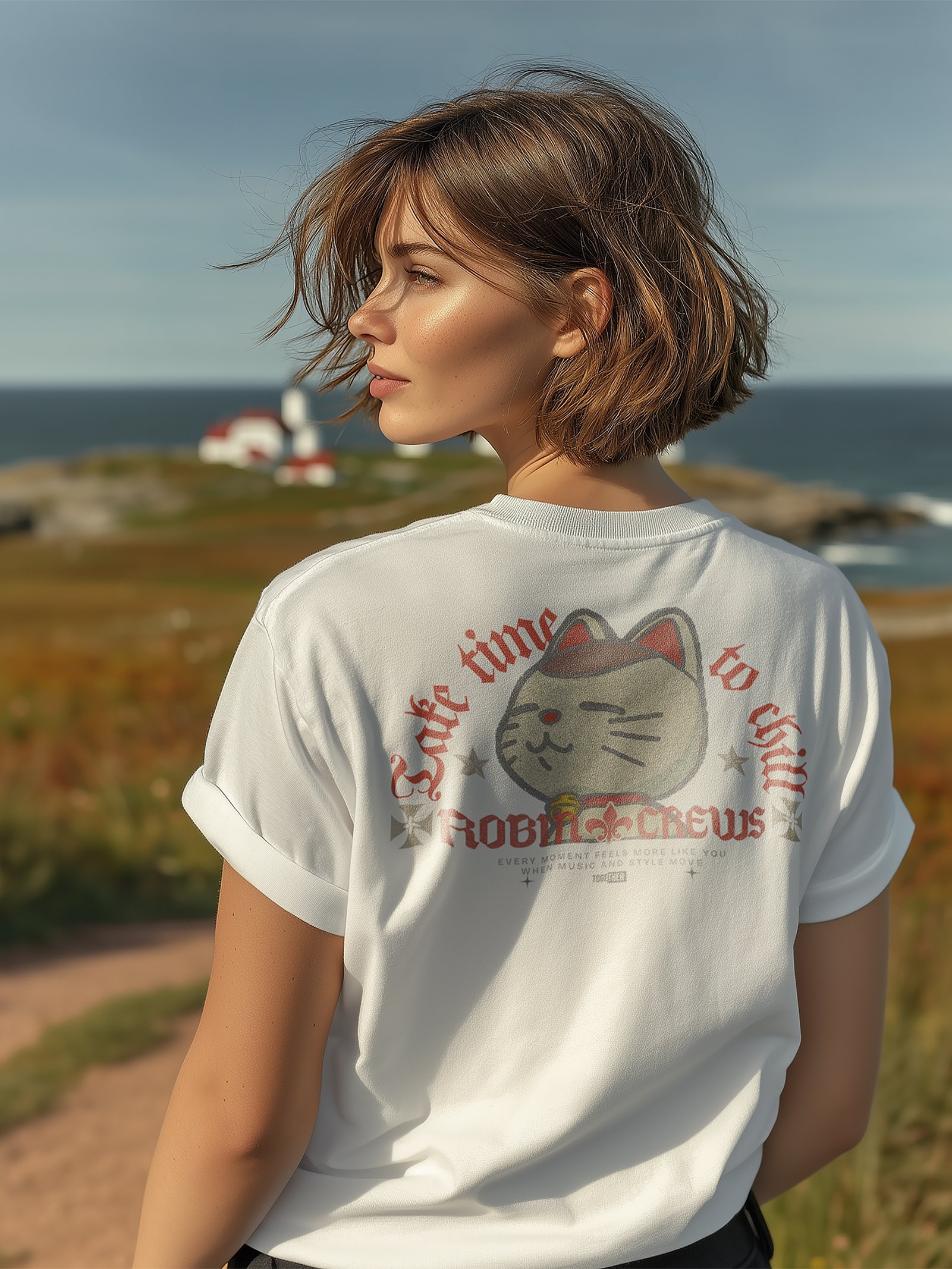 Take Time To Chill Cat T Shirt RobinCrews Signature product image (2)