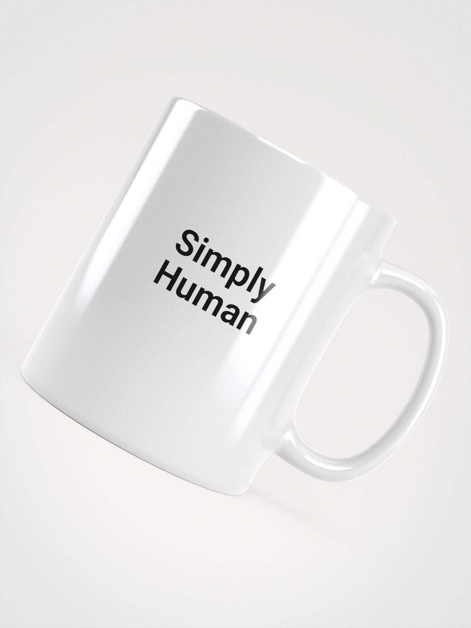 “Simply Human” My Vibe Ceramic Mug product image (2)